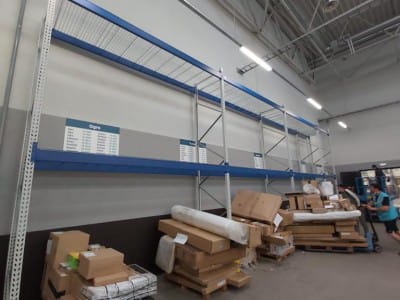 warehouse shelves Latvijas Pasts 29